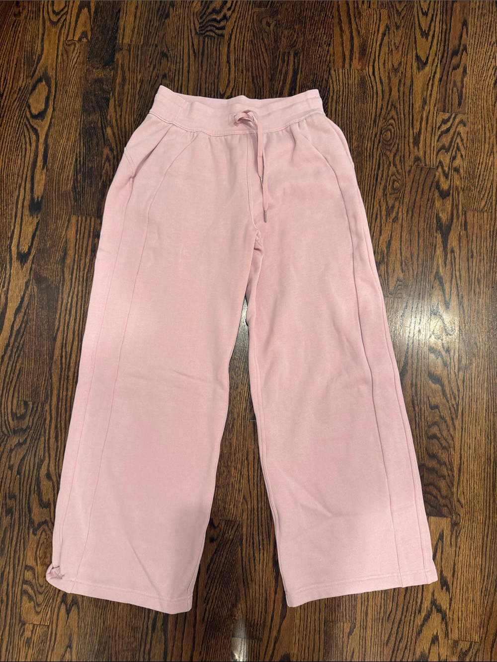 Lululemon Pink Wide-Leg Sweatpants